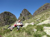 Salita al Laghetto di Pietra Quadra (2100 m. circa ) e al nuovo Rifugio Tre Pizzi-Pietra Quadra (2012 m) - FOTOGALLERY